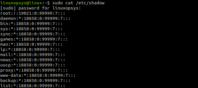 access shadown file