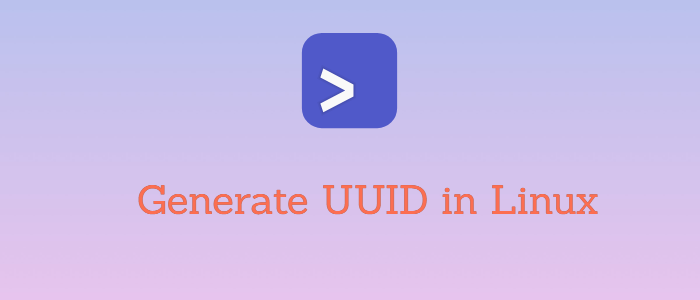 linux generate uuid