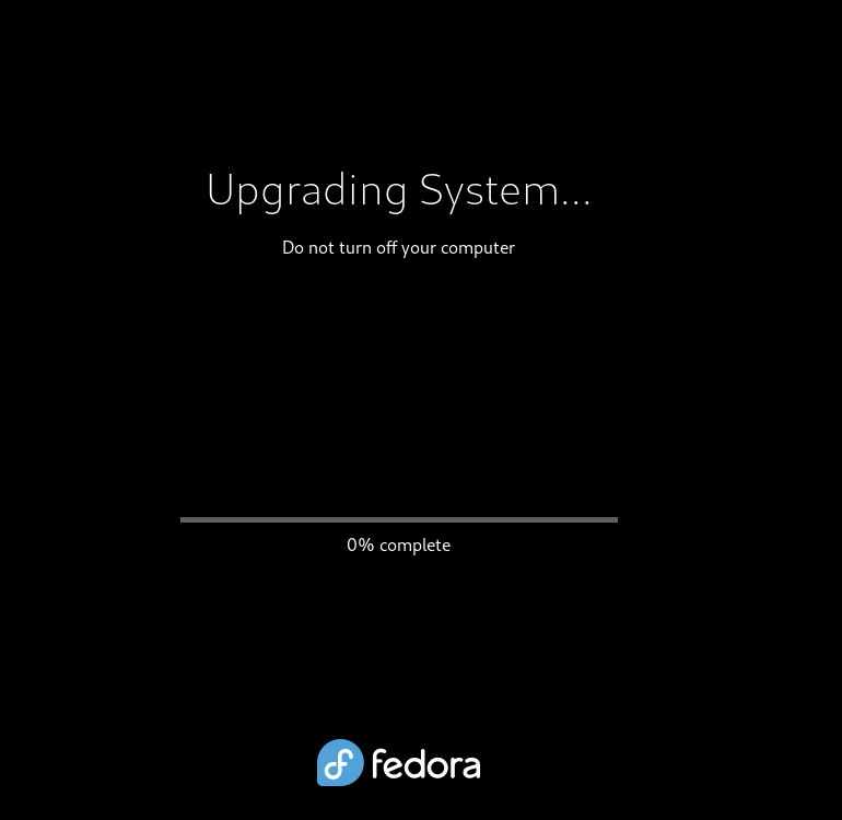 Fedora upgrading