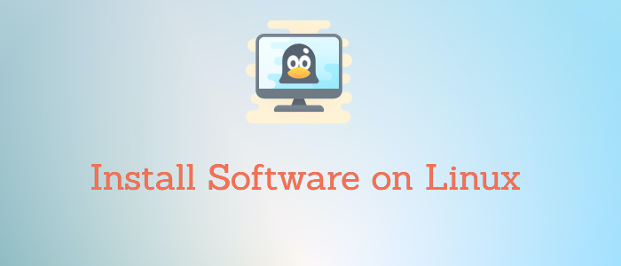 install software on linux