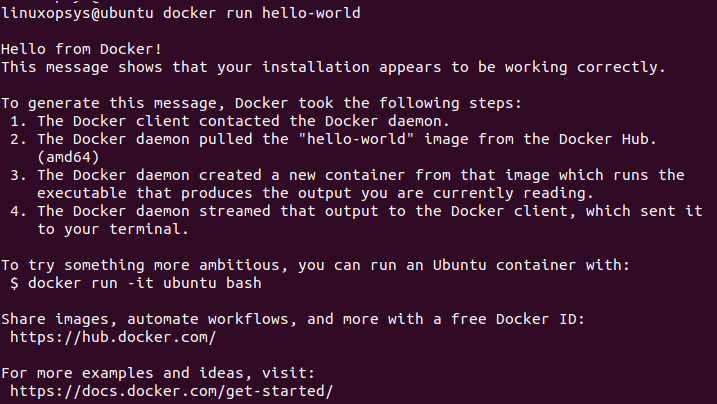 running docker command without sudo